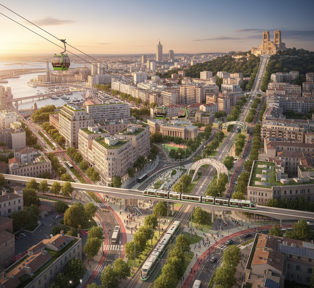 Mobilité : un plan ambitieux pour désenclaver Marseille